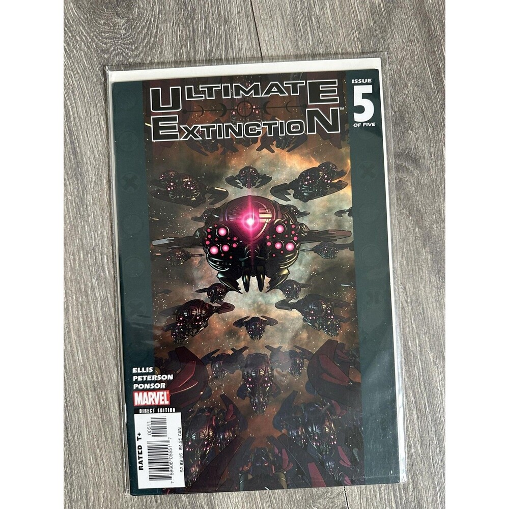 Marvel Ultimate Extinction #5  Comic Garth Ellis Peterson Ponsor Color US Comics